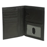 Buxton Mens Passport Wallet (Black Rfid)