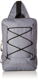 Buxton Men's Thor Sling Backpack Accessory, grey,