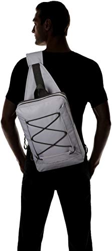 Buxton Men's Thor Sling Backpack Accessory, grey,