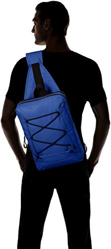 Buxton Men's Thor Sling Backpack Accessory, midnight blue,