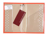 Buxton RFID Passport Wallet Protection, Orange
