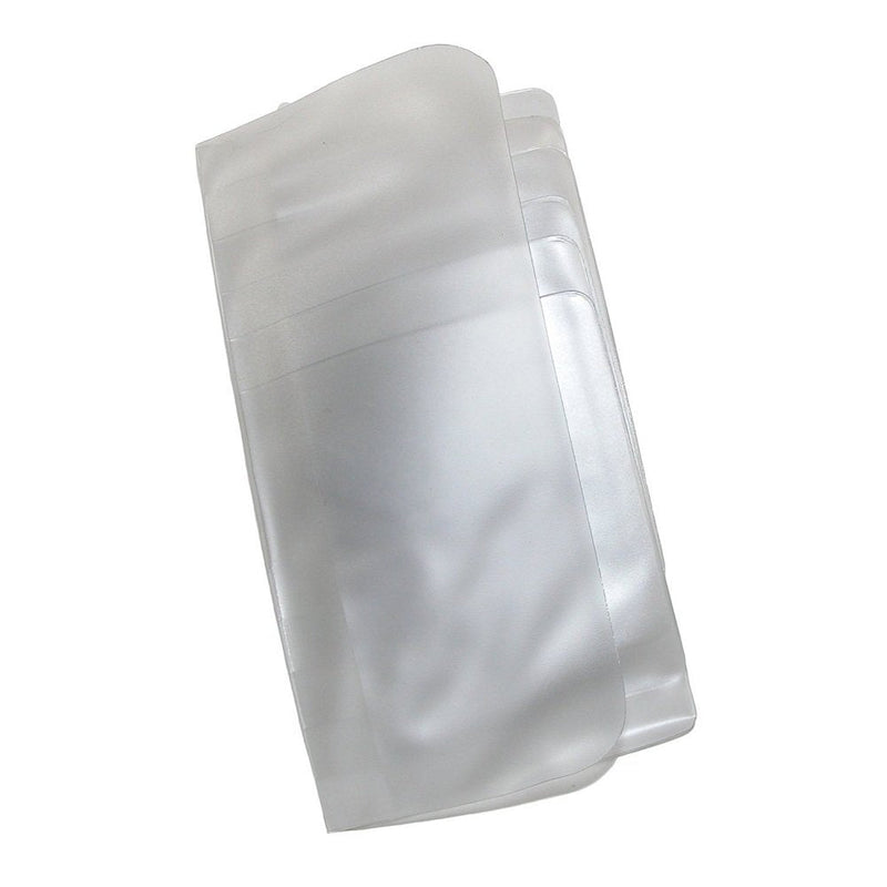 Buxton Stacked Vinyl Window Insert for Secretary or Checkbook Wallet