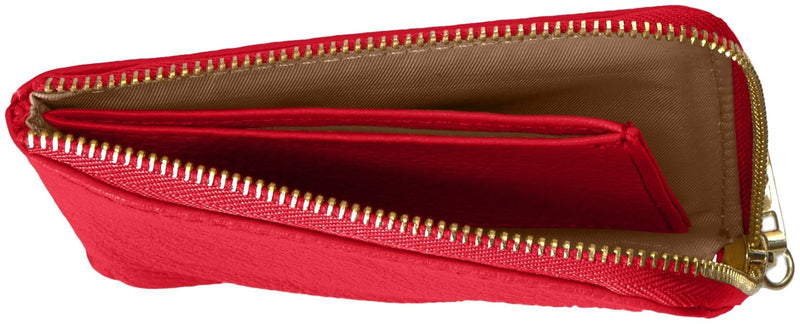 Buxton womens Florence Mini L - zip Pouch, red, One Size