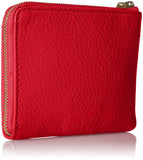 Buxton womens Florence Mini L - zip Pouch, red, One Size