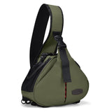CADeN Camera Bag Sling Backpack Camera Case Waterproof with Rain Cover Tripod Holder, Compatible for DSLR/SLR Mirrorless Cameras (Canon Nikon Sony Pentax) and Accessories Green