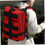 CAKEEYUM Camping Backpack Large Capacity Waterproof Oxford Fabric Hiking Backpack with Multi - Pockets for Exploring Hiking Hunting Camping, Packable, Rucking, Hi