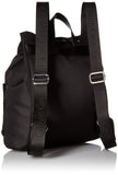 Calvin Klein Athleisure Dressy Nylon/cire Backpack, Black/White Tweed Print