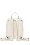 Calvin Klein Clove Triple Compartment Flap Backpack, Cherub White, One Size
