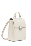 Calvin Klein Clove Triple Compartment Flap Backpack, Cherub White, One Size
