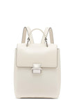 Calvin Klein Clove Triple Compartment Flap Backpack, Cherub White, One Size