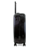 Calvin Klein Fulton 2.0 Hardside Spinner Luggage with TSA Lock, Black, 25 Inch