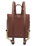 Calvin Klein Hayden Saffiano Leather Backpack, Walnut
