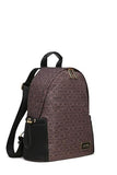 Calvin Klein Jessie Organizational Backpack, Brown/Khaki/Black, One Size