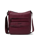 Calvin Klein Kiara Rocky Road Messenger Bag Deep Rouge One Size