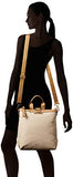 Calvin Klein Lane Nylon Boxy Top Zip Backpack, Sand
