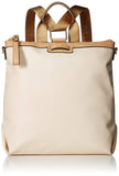 Calvin Klein Lane Nylon Boxy Top Zip Backpack, Sand