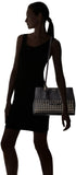 Calvin Klein Leather Embesseled Tote, Black Studded