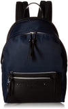 Calvin Klein Lisa Nylon Front Zipper Pocket Backpack, navy combo