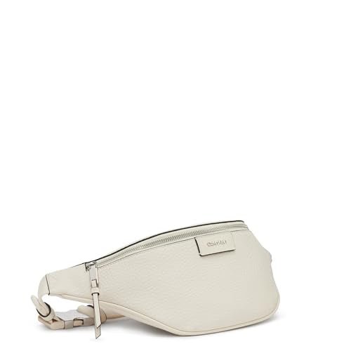 Calvin Klein Moss Organizational Belt Bag, Cherub White, One Size