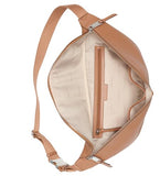Calvin Klein Moss Organizational Large Sling Belt Bag, Caramel, One Size