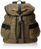 Calvin Klein Nylon Fashion Backpack,Dot Khaki Logo,One Size