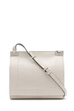 Calvin Klein Palm Organizational Flap Messenger, Cherub White/Multi Logo, One Size