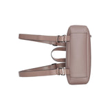 Calvin Klein Reyna Novelty Key Item Flap Backpack, Cocoa, One Size