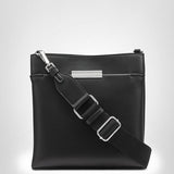 Calvin Klein Soma North/South Messenger Crossbody, Black/Silver, One Size