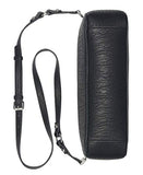 Calvin Klein Sonoma Bubble Lamb Novelty Messenger Crossbody, black/silver, One Size
