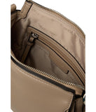 Calvin Klein Womens Bella Messenger, Silver Mink/Vanilla/Khaki, One Size