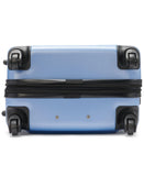 Calvin Klein Women's Hard Side Upright Luggage Spinner Light Weight Suitcase, Forever Blue, Medium