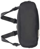 Calvin Klein Women's Jessie Organizational Backpack for Women – Nylon Water - Resistant Backpack, 5 Pockets, Black/Silver, One Size
