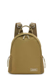 Calvin Klein Women's Jessie Organizational Backpack for Women – Nylon Water-Resistant Backpack, 5 Pockets, Olive Branch, One Size