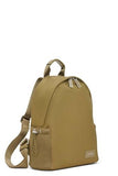 Calvin Klein Women's Jessie Organizational Backpack for Women – Nylon Water - Resistant Backpack, 5 Pockets, Olive Branch, One Size