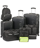 Calvin Klein womens Luggage casual bags,Black,One Size