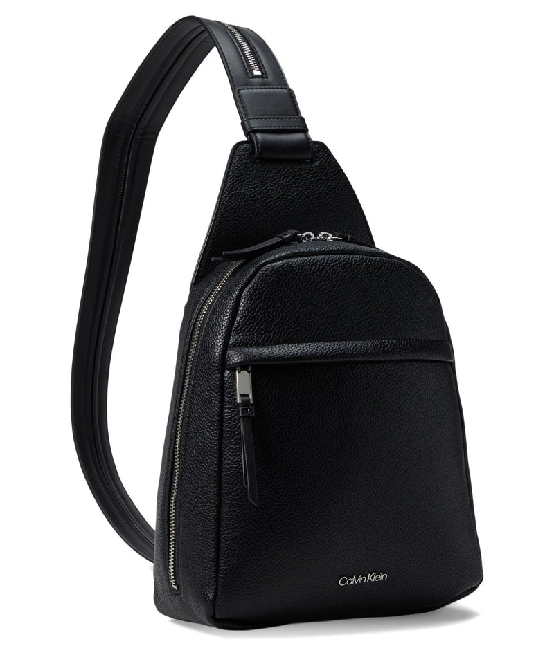 Calvin Klein, Womens, Mia Casual Sling, Black/Silver, One Size