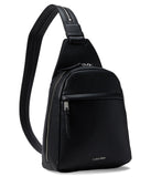 Calvin Klein, Womens, Mia Casual Sling, Black/Silver, One Size