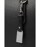 Calvin Klein Women's Serafina Tailored Tote, Black/Silver, Large