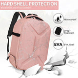Camera Backpack, Hardshell DSLR Photography Camera Bag with Rain Cover, Waterproof Hard Shell Camera Case with Tripod Holder & 15.6" Laptop Compartment Compatible with Canon/Nikon/Sony/DJI Mavic Drone