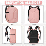 Camera Backpack, Hardshell DSLR Photography Camera Bag with Rain Cover, Waterproof Hard Shell Camera Case with Tripod Holder & 15.6" Laptop Compartment Compatible with Canon/Nikon/Sony/DJI Mavic Drone