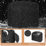 Camera Carrying Bag, Anti - Shock Camera Case Bag with Water - resistant Rain Cover Compatible for Canon EOS R50 M50 Powershot SX540 SX70, Nikon Coolpix L340 B700 P610, Panasonic LUMIX, Sony a6100 a6400