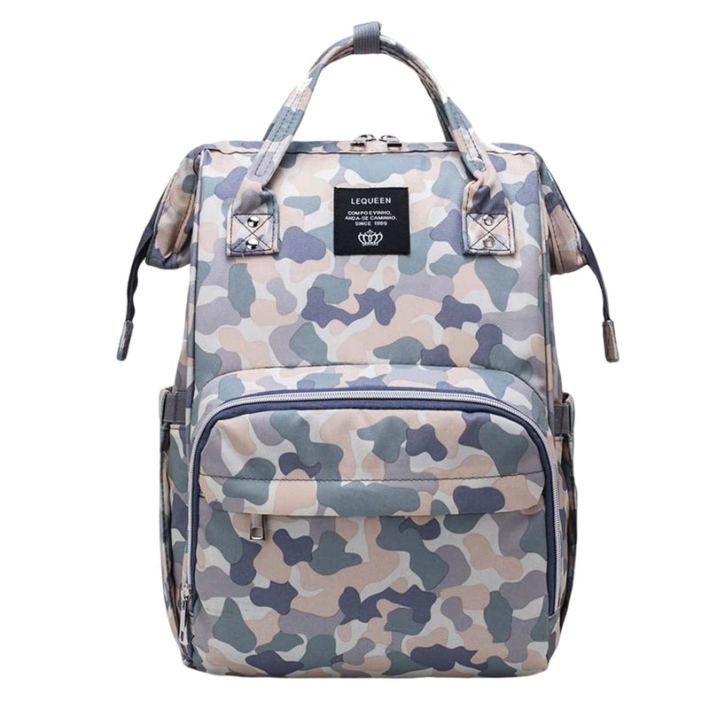Camo Diaper Bag Backpack Multi - Function Diaper Bag for Baby Care Essentials Waterproof Travel Baby Bag for Mom Dad