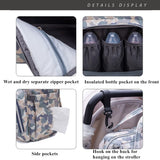 Camo Diaper Bag Backpack Multi - Function Diaper Bag for Baby Care Essentials Waterproof Travel Baby Bag for Mom Dad