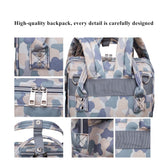Camo Diaper Bag Backpack Multi - Function Diaper Bag for Baby Care Essentials Waterproof Travel Baby Bag for Mom Dad