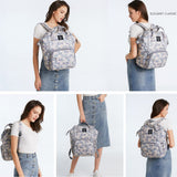 Camo Diaper Bag Backpack Multi - Function Diaper Bag for Baby Care Essentials Waterproof Travel Baby Bag for Mom Dad