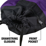 Campus Lab Louisiana State University Primary Logo Drawstring Backpack Sports Bag Sackpack 17" x 13", Perfect for Gym, Yoga, Practice or Travel