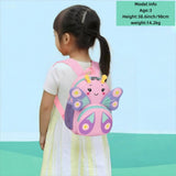 CAMTOP Cute Kids Toddler Backpack Small 3D Cartoon School Bookbags Age 1 - 3 Daycare Nursary Travel Bags (Butterfly - pink)