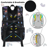 CAMTOP Kids Backpack for Boys, Preschool Toddler Backpack Kindergarten School Bookbag for Age 3 - 8(Monster Truck)