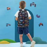 CAMTOP Kids Backpack for Boys, Preschool Toddler Backpack Kindergarten School Bookbag for Age 3 - 8(Monster Truck)