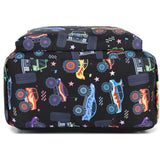 CAMTOP Kids Backpack for Boys, Preschool Toddler Backpack Kindergarten School Bookbag for Age 3 - 8(Monster Truck)